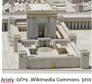תמונה של דגם בית המקדש